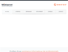 Tablet Screenshot of mediasnet.com
